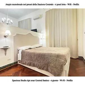 Metro Garibaldi - Loft Con Wifi E 4 Posti Letto Presso La Stazione Di Nápoles